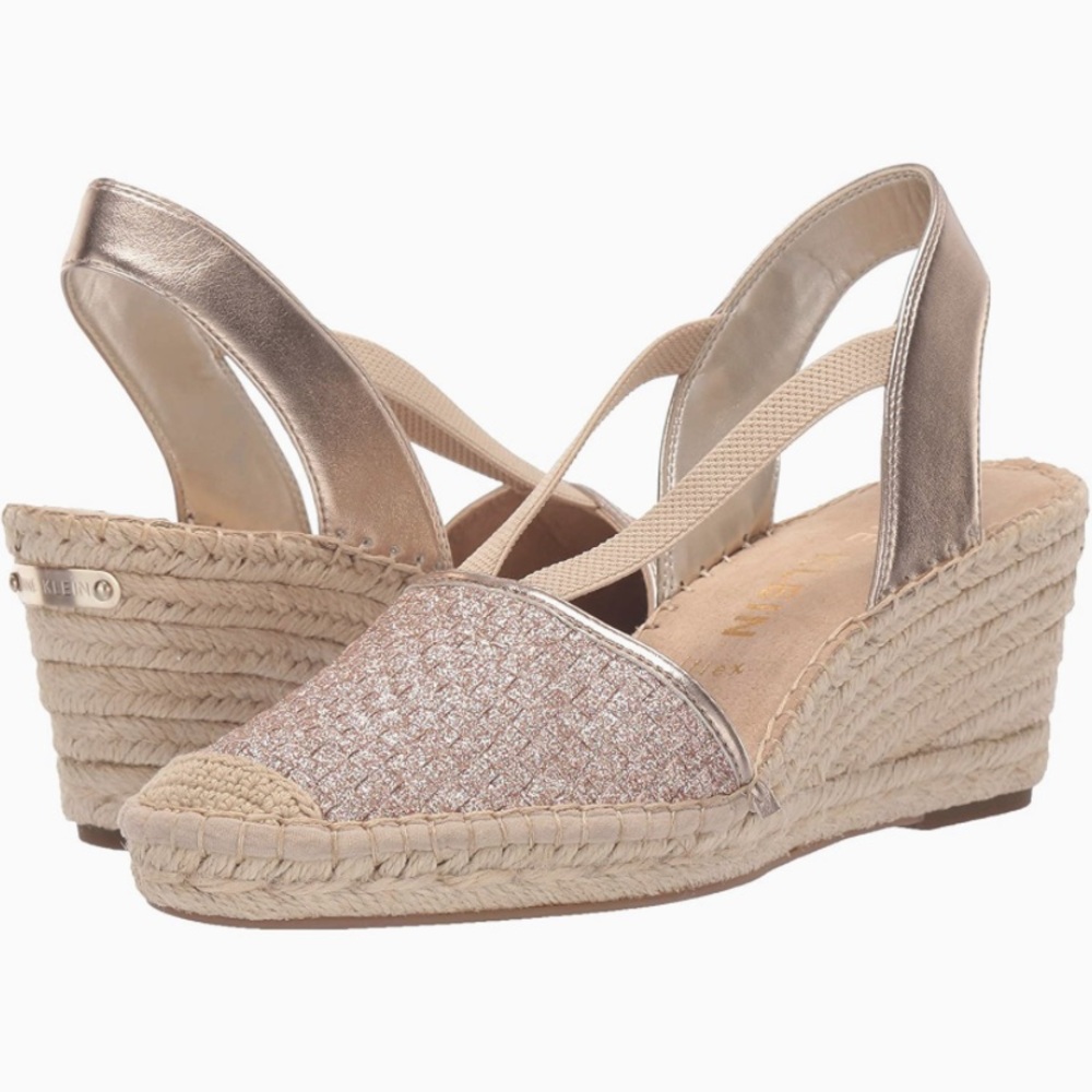 Anne Klein Women's Aneesa Espadrille Wedge Sandal
